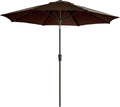 9FT Large Outdoor Patio Umbrella for Ultimate Sun Protection