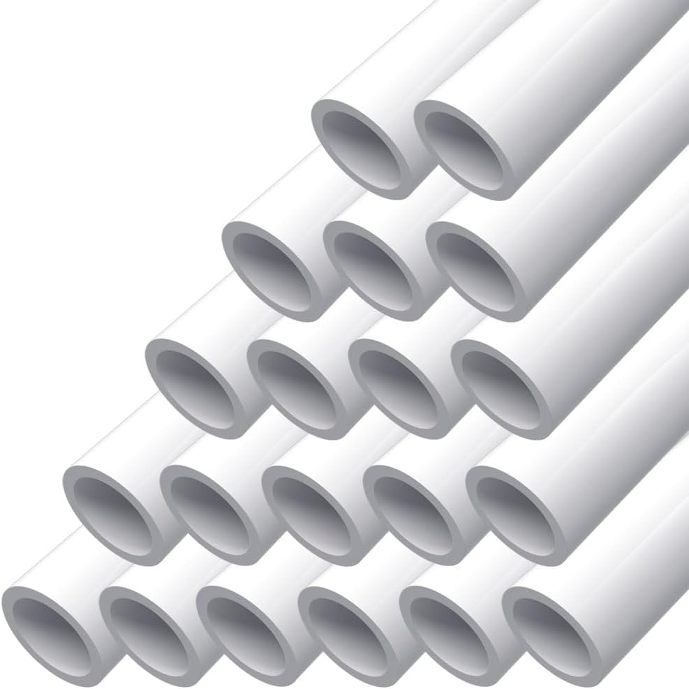 1/2 PVC Pipe Furniture Grade for DIY Projects and Structures