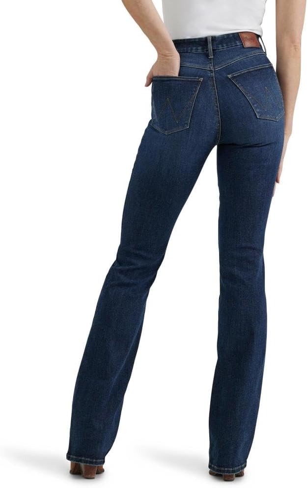 Wrangler Women's Bespoke High Rise Lacey Bootcut Jean Review
