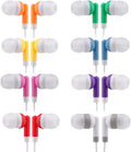 50 Pack Kids Earbud Headphones: Colorful & Convenient!