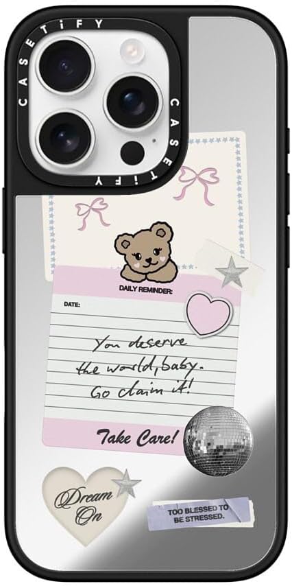 CASETiFY Mirror Case for iPhone 16 Pro with 4.9 ft Drop Protection