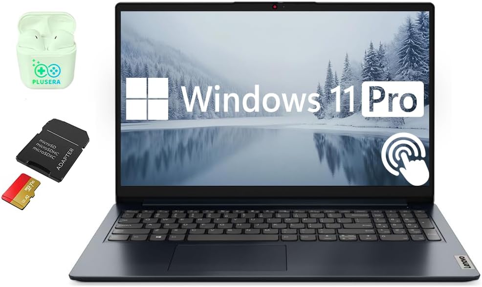 Lenovo IdeaPad 15.6 FHD Touchscreen Laptop with 24GB RAM