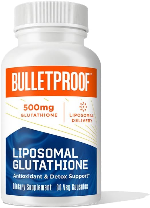 Bulletproof Liposomal Glutathione Force Antioxidant Capsules
