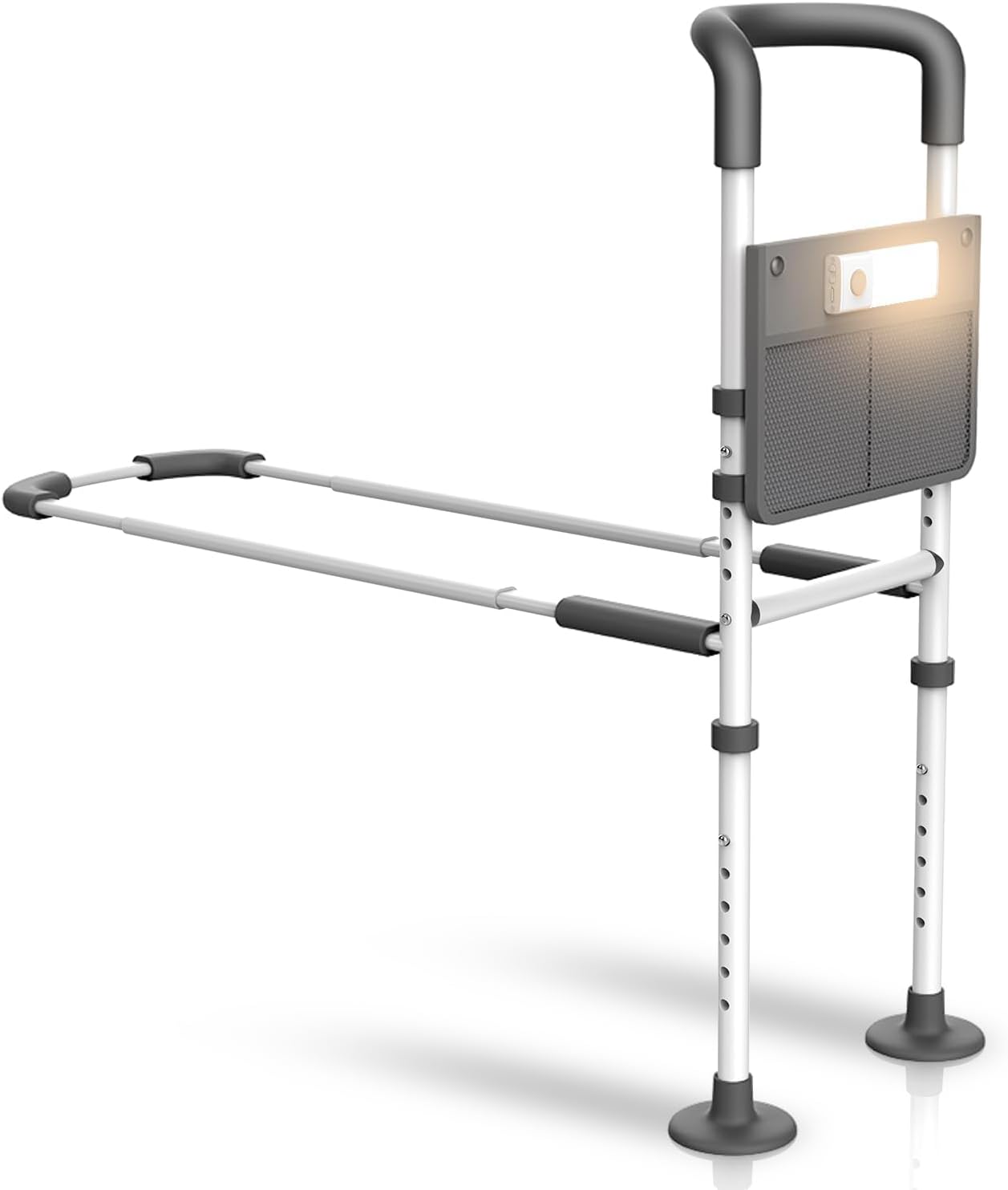 Agrish Bed Rails for Elderly Adults Safety with Motion Light