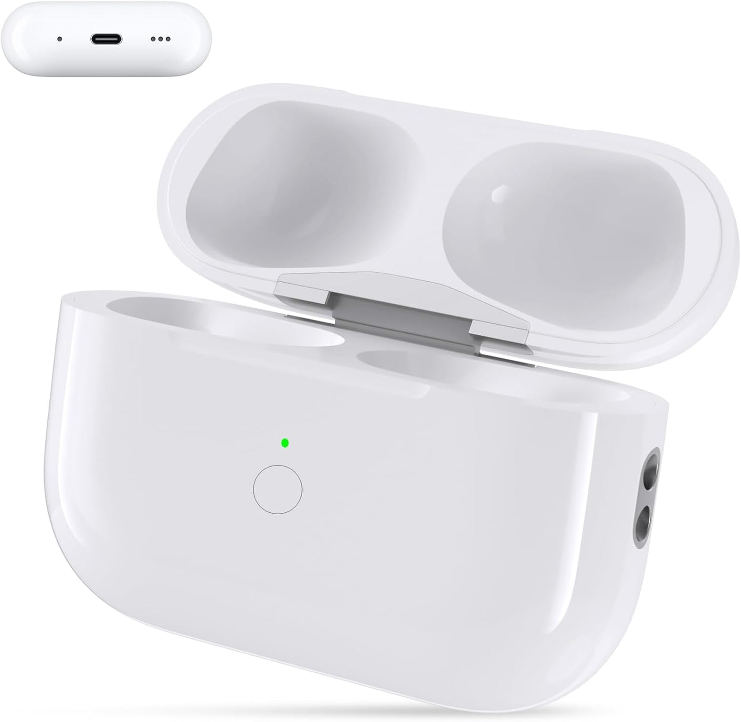 Wireless Charging Case for AirPods Pro - Sync Button & Type-C Port