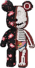 Graffiti Skeleton Bear Building Blocks Set - Creative 7720pc Model