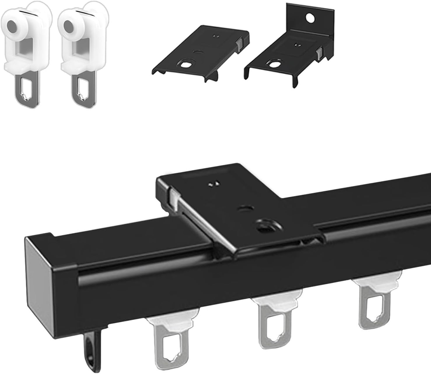 Ceiling Track Rod Set - Room Divider Solution