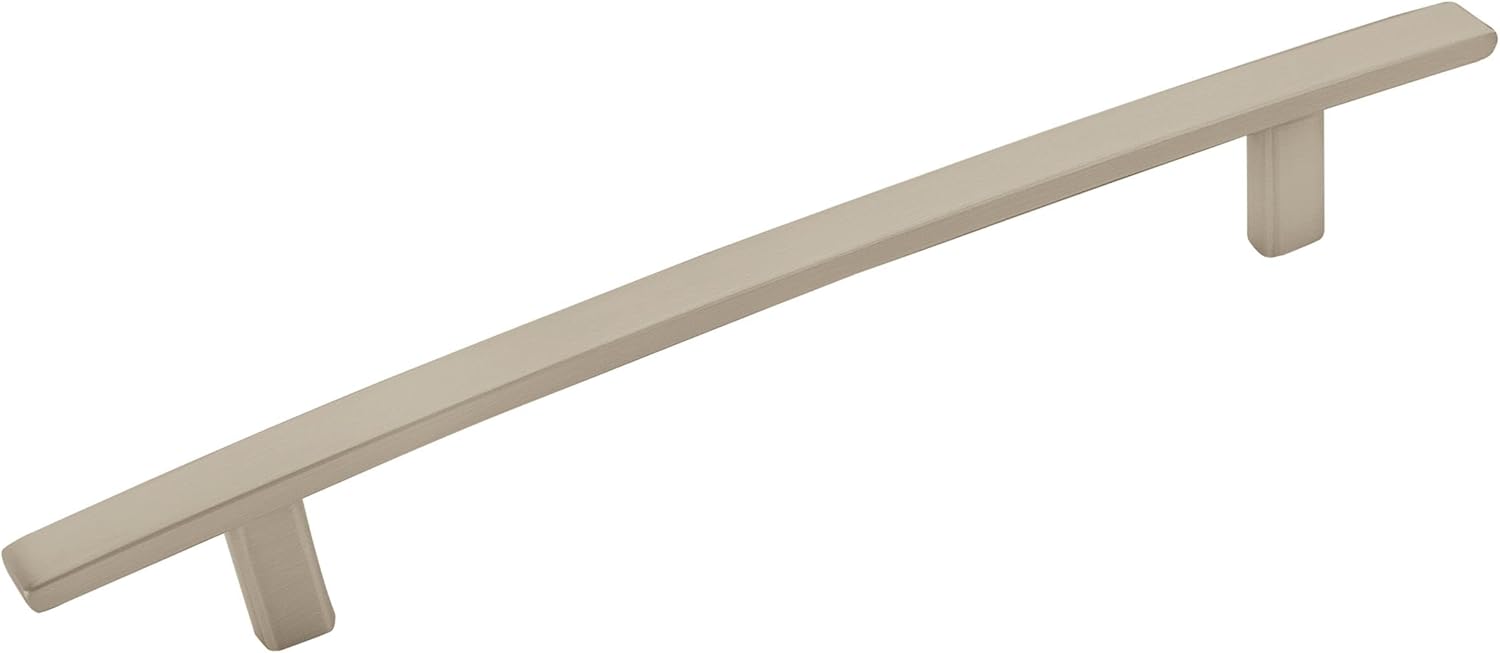 Amerock Cyprus 6-5/16 inch Satin Nickel Cabinet Pulls - 10 Pack