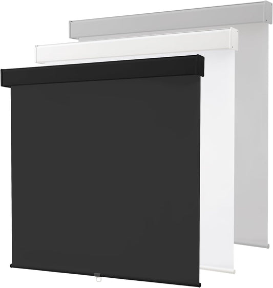 100% Blackout Cordless Roller Window Shades for Home and Office
