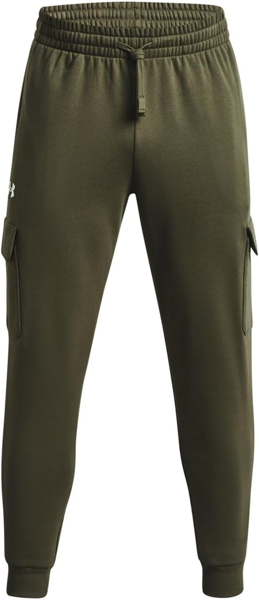 Under Armour Mens Rival Fleece Cargo Jogger for Comfort and Style