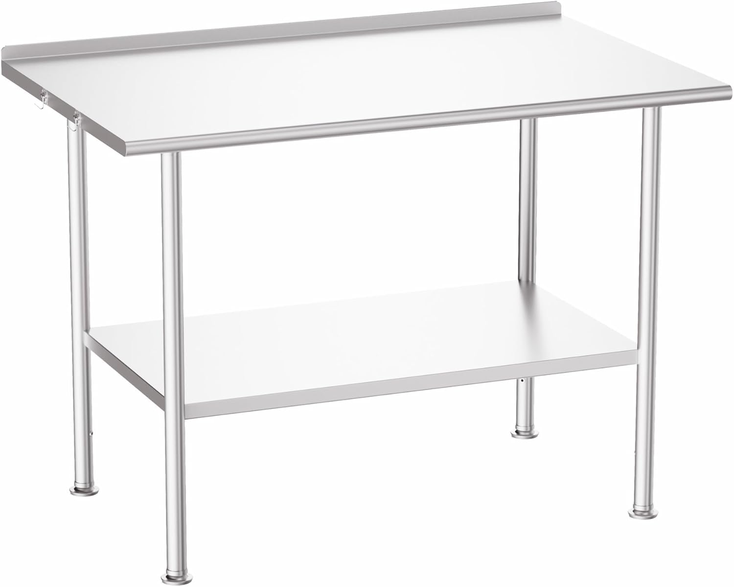 All-Stainless Steel Prep Table for Kitchens and Workshops