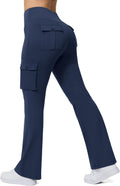 Women's Comfortable Flare Yoga Leggings with Six Storage Pockets