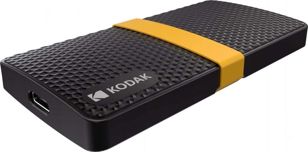 Blazing Fast 512GB KODAK SSD - USB-C 3.1 Gen 2