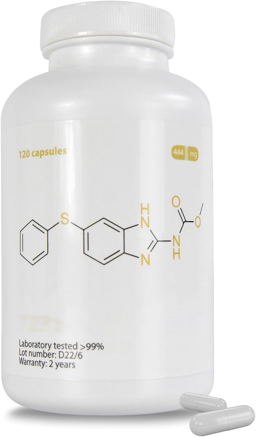 FBDAZOLE 444MG Capsules - Non GMO & Vegan Formula for Health
