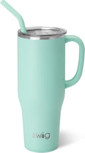 40oz Swig Life Tumbler with Straw: Insulated Mug with Handle