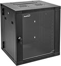 NavePoint 12U Server Cabinet with Hinged Back - Compact 21.6in Depth