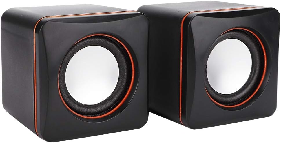 Pomya Mini Cube USB Stereo Speaker - Dual Track Sound
