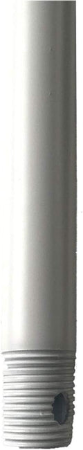 48in Ceiling Fan Extension Downrod in Matte White - Extends Fan Height