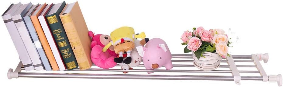 Hershii Tension Shelf Expandable Rod for Closet Storage Needs