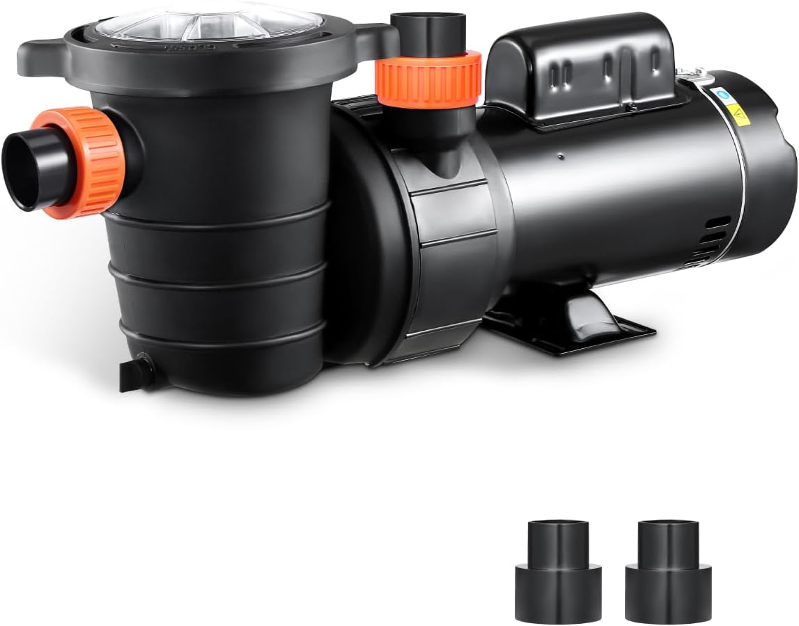 VEVOR Above Ground Pool Pump with Dual Speed and High Efficiency