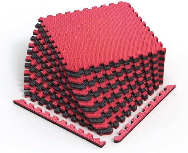 Norsk Reversible Gym Exercise Mats for Home Gym Flooring