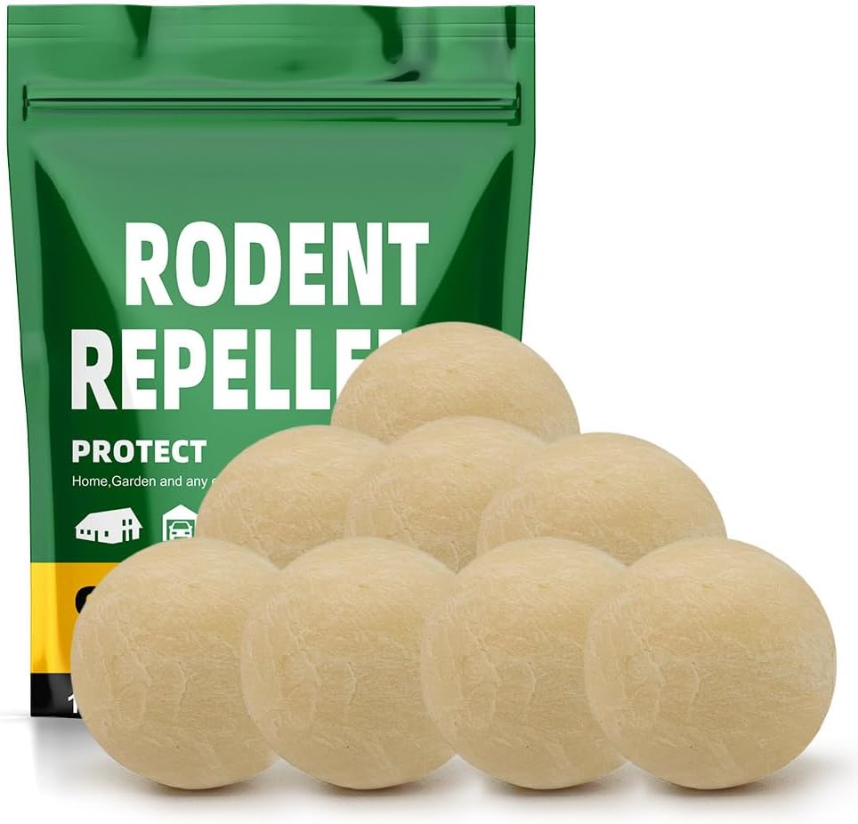 Peppermint Rodent Repellent Balls - 8 Pack