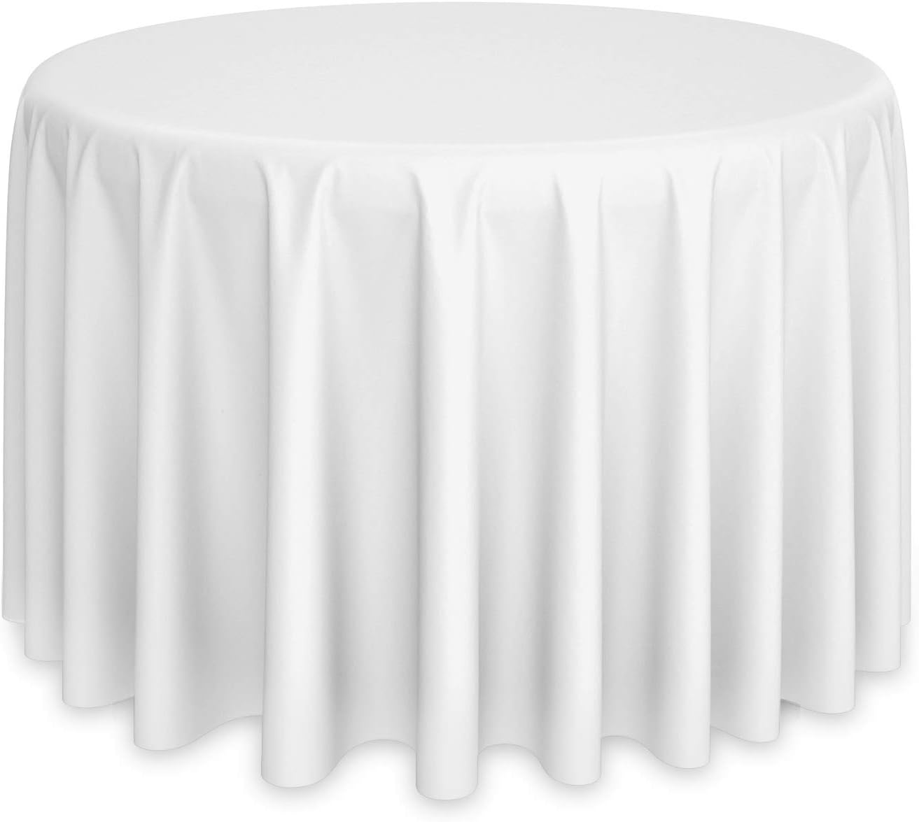 Premium 108in Round Tablecloths for Weddings and Banquets