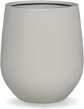 16.5 in x 15 in Corso Fiberstone Round Tapered Planter - Lightweight
