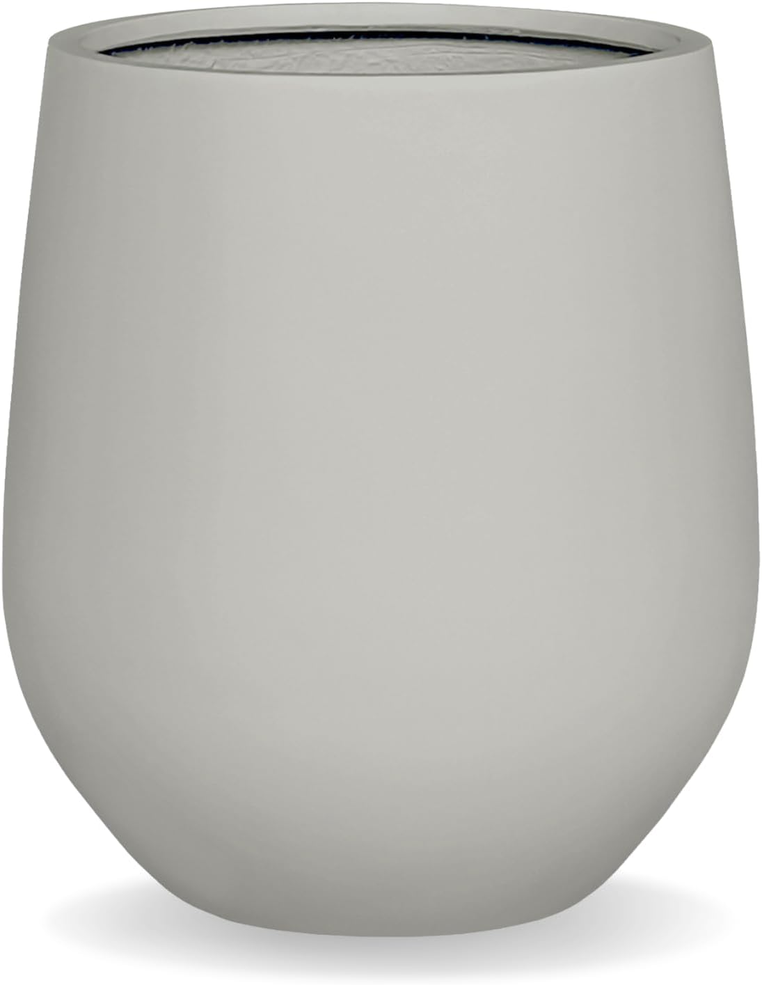 16.5 H x 15 D Corso Fiberstone Round Tapered Planter