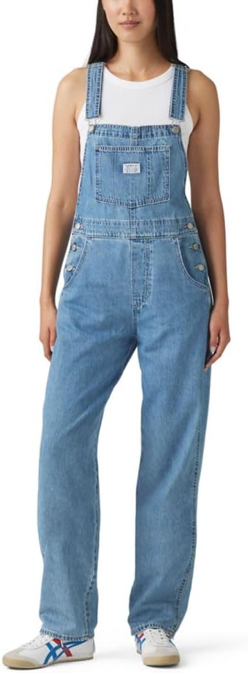Levi's Women's Vintage Overalls with Adjustable Straps and Pockets