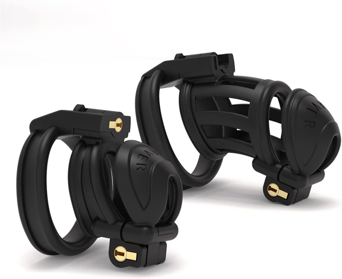 Male Chastity Device Kit with Penis Belt and Cock Ring