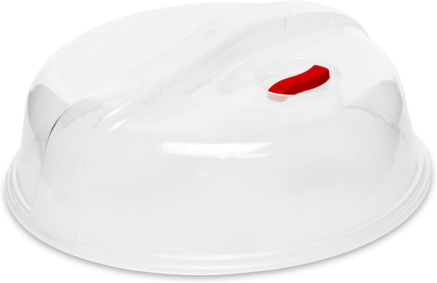 BPA-Free Microwave Plate Cover - Easy Grip & Vented Design