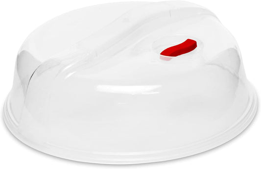 BPA-Free Microwave Plate Cover - Easy Grip & Vented Design