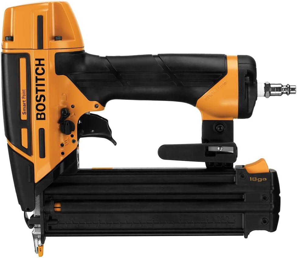 BOSTITCH 18GA Brad Nailer Kit with Smart Point Technology