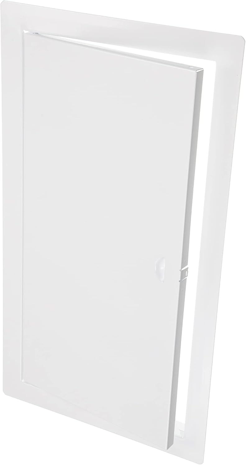 8 x 16 White Metal Access Panel for Plumbing and Electrical Needs
