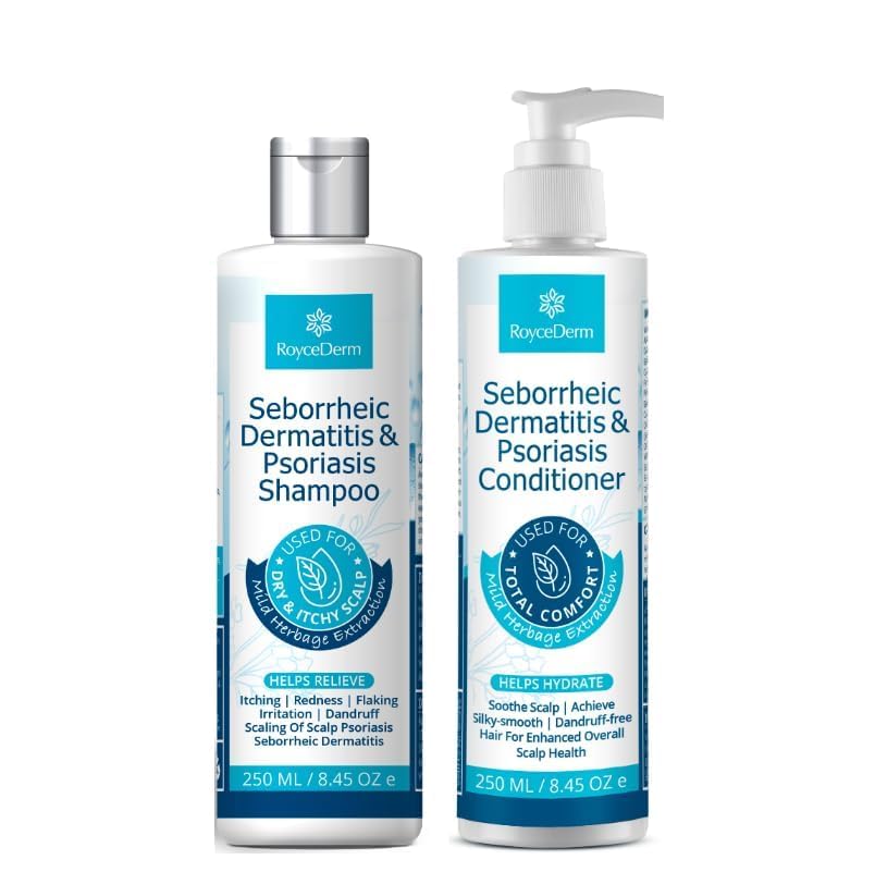 Roycederm Seborrheic Dermatitis Shampoo & Conditioner Set
