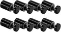 Side Clamp Standoffs for Glass and Acrylic Signs - Durable Hardware