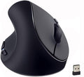 Small Hand? Left-Handed Wireless Mouse, Ergonomic Design, 1600 DPI, Black - SUNGI