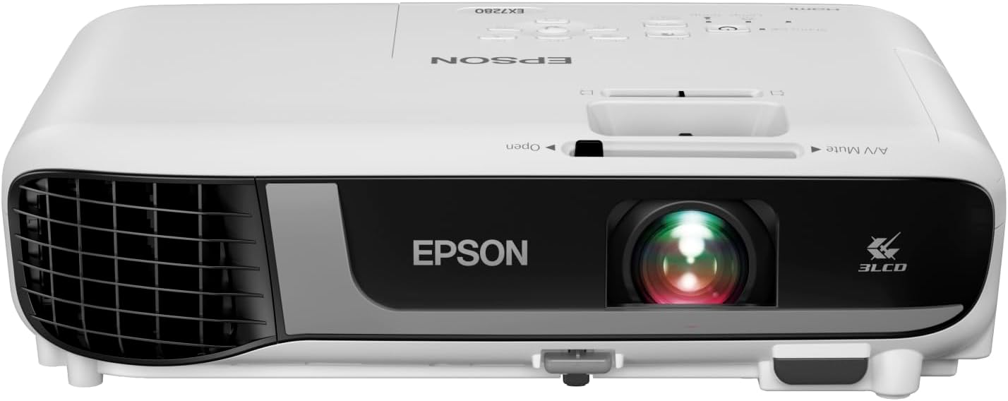 EPSON Pro EX7280 Projector - Vibrant 4,000 Lumens