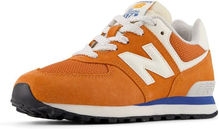 New Balance Boy's 574 V1 Lace-up Sneaker for Comfort and Style
