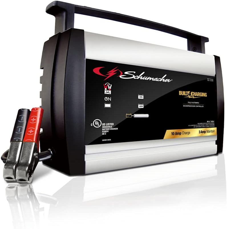 Schumacher SC1358 - 10/3 Amp Motorcycle Battery Charger