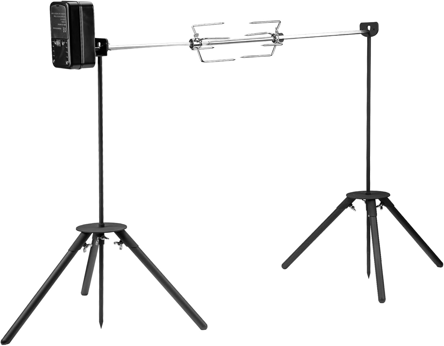 onlyfire Spit Rotisserie Outdoor Camp Grill for Campfire Cooking