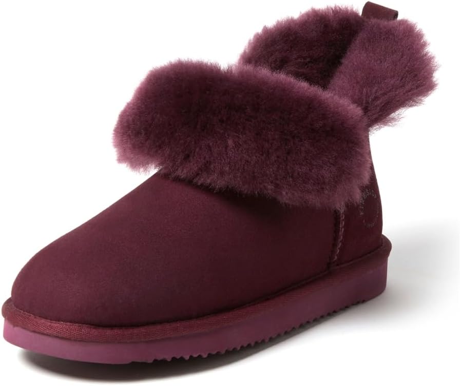 Fireside Shearling Water Resistant Indoor/Outdoor Boot Slippers