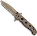 CRKT M16-14DSFG Folding Knife with Liner Lock - Desert Tan Utility