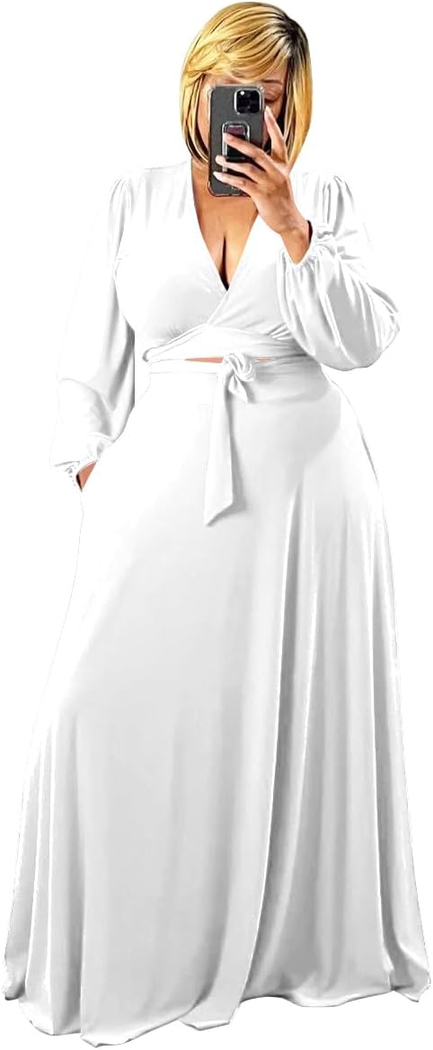 Plus Size Women's 2 Piece Outfits for Casual Chic Style