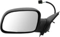 TRQ Driver Side View Mirror for 1999-2004 Jeep Grand Cherokee - Direct