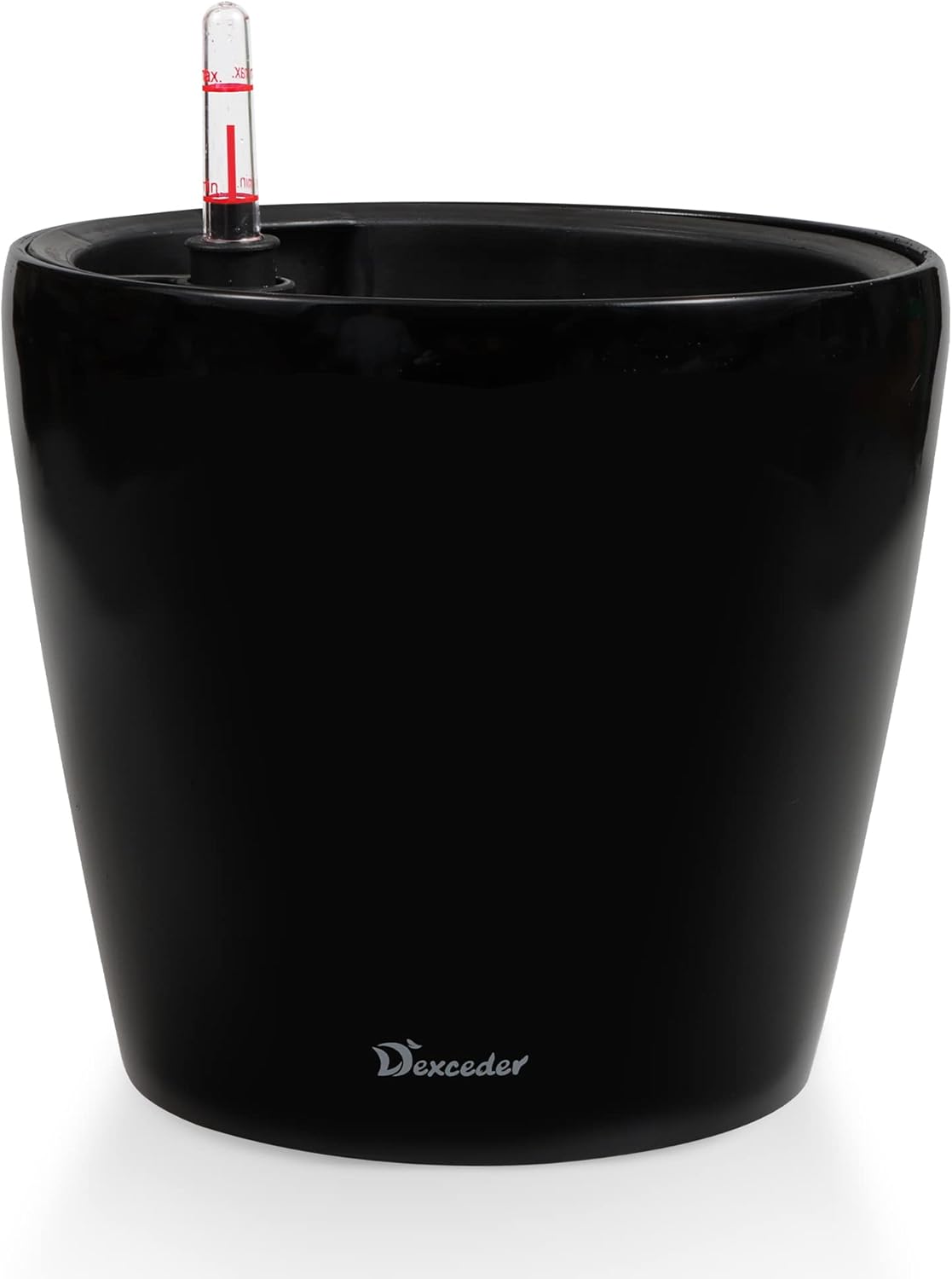 Dexceder High Gloss Self Watering Planter for Indoor Outdoor Use
