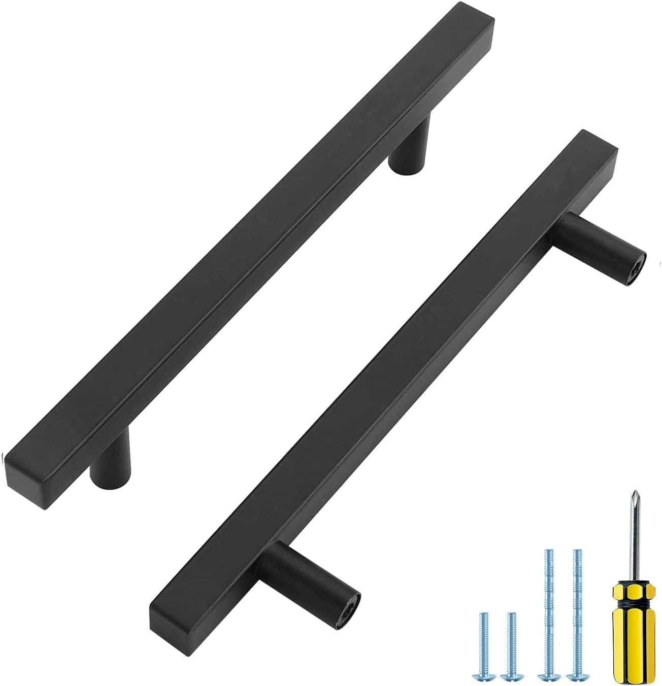 Ravinte Cabinet Handles 30 Pack - 5 Inch Matte Black Pulls