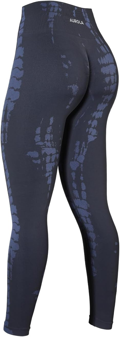 AUROLA Serpent Snake Seamless Scrunch Workout Leggings Review