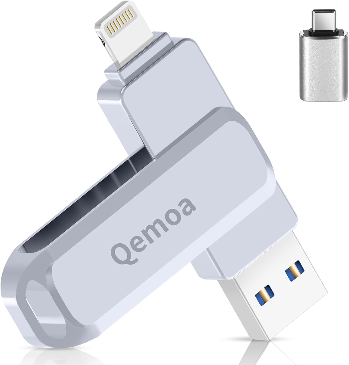 MFi Certified 256GB Flash Drive Photo Stick for iPhone Users